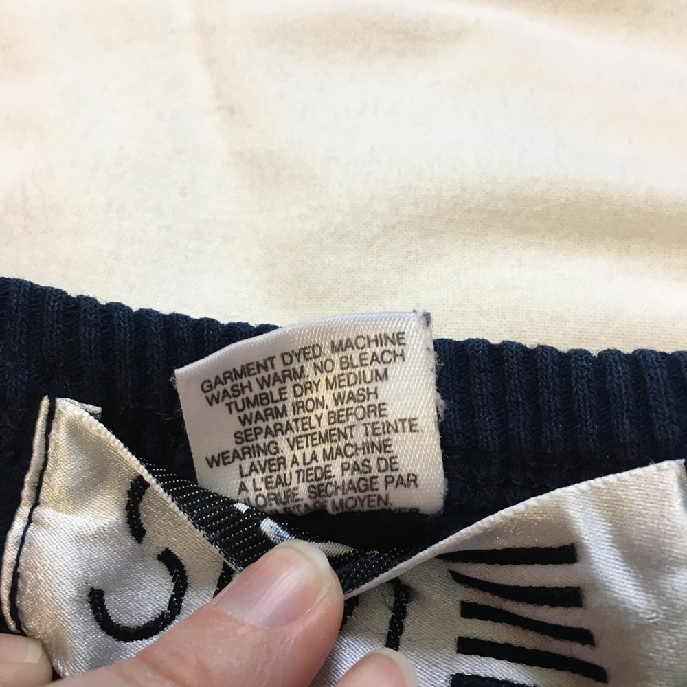 VTG 90s SDI Navy and Suede Bent Creek Golf Course Sweatshirt - Picture 11 of 11